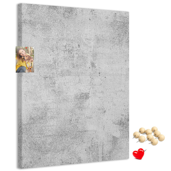 Panou plută Gri minimalist cu textură de beton