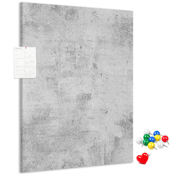 Panou plută Gri minimalist cu textură de beton