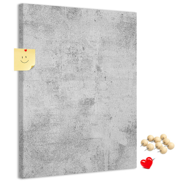 Panou plută Gri minimalist cu textură de beton