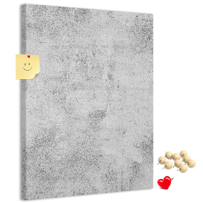 Panou plută Gri minimalist cu textură de beton