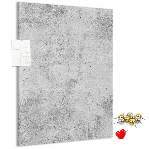 Panou plută Gri minimalist cu textură de beton