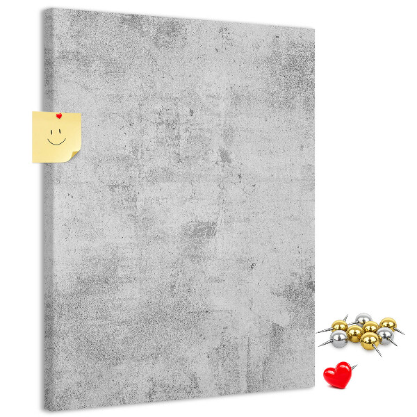 Panou plută Gri minimalist cu textură de beton