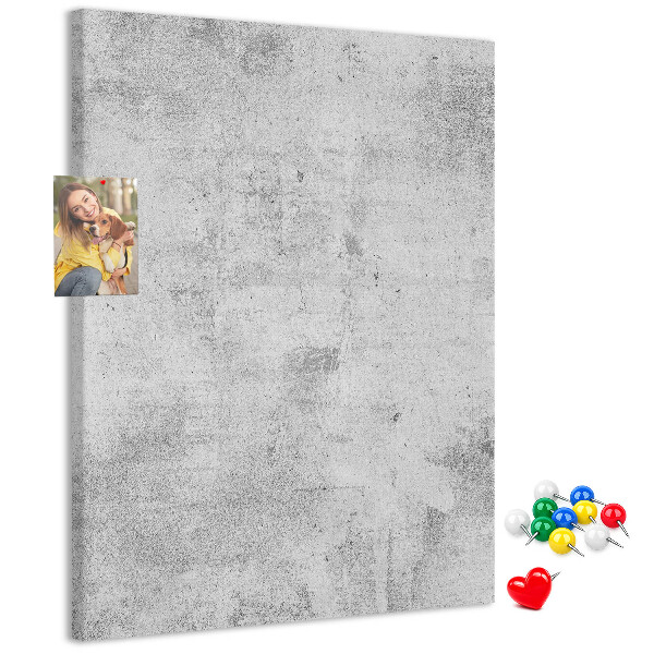 Panou plută Gri minimalist cu textură de beton