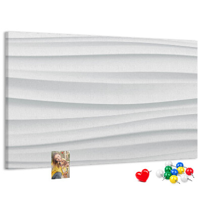 Panou de pluta Model modern de textură de perete ondulat