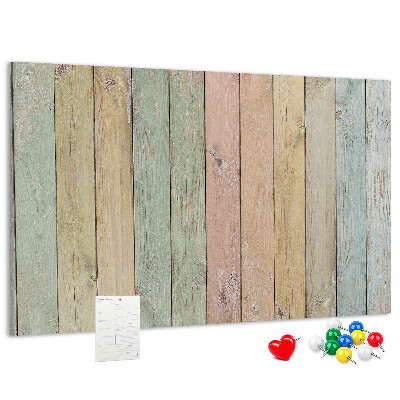 Panou de pluta Plăci pastelate în stil rustic