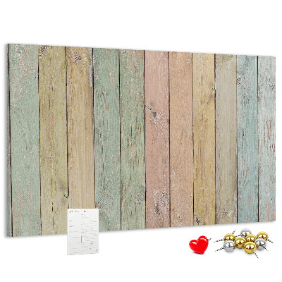 Panou de pluta Plăci pastelate în stil rustic