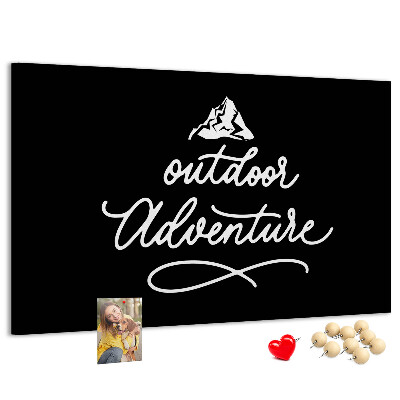 Panou din pluta Aventuri montane în aer liber și în natură