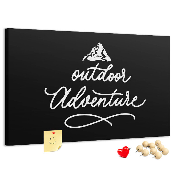 Panou din pluta Aventuri montane în aer liber și în natură