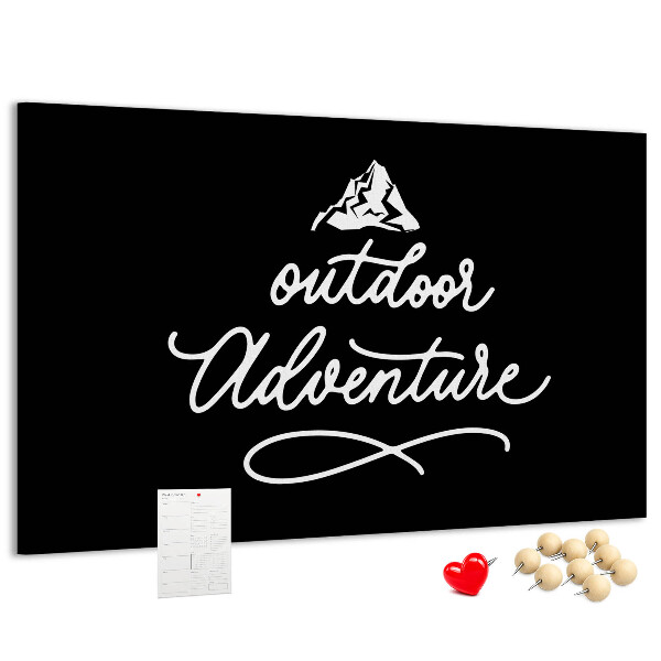 Panou din pluta Aventuri montane în aer liber și în natură