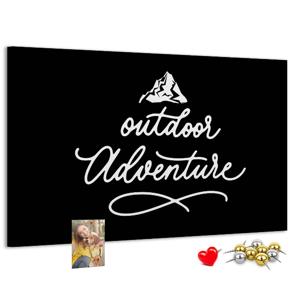 Panou din pluta Aventuri montane în aer liber și în natură