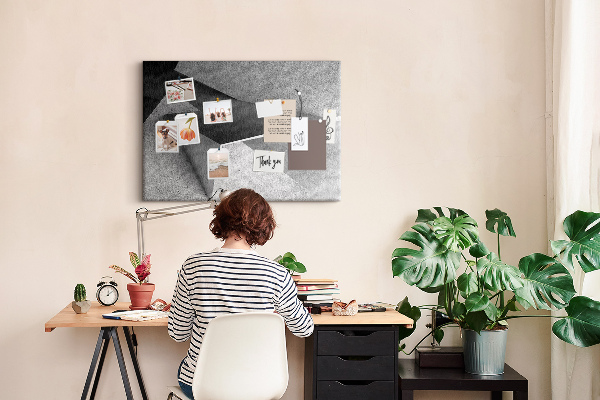 Panou de pluta Forme geometrice într-un stil minimalist