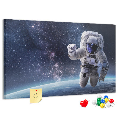 Panou din pluta Astronautul în spațiul cosmic
