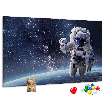 Panou din pluta Astronautul în spațiul cosmic