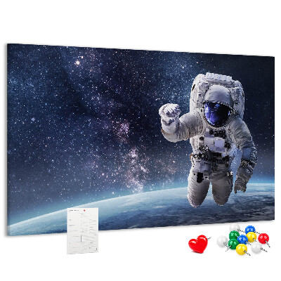 Panou din pluta Astronautul în spațiul cosmic