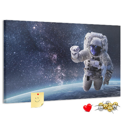 Panou din pluta Astronautul în spațiul cosmic