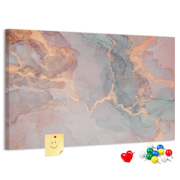 Panou din pluta Model abstract în nuanțe pastelate