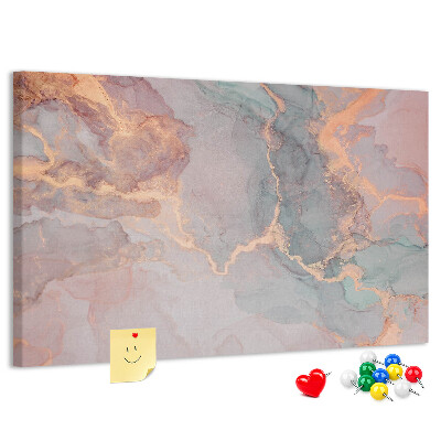 Panou din pluta Model abstract în nuanțe pastelate