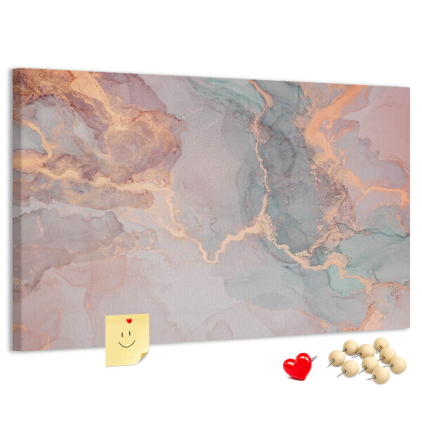 Panou din pluta Model abstract în nuanțe pastelate