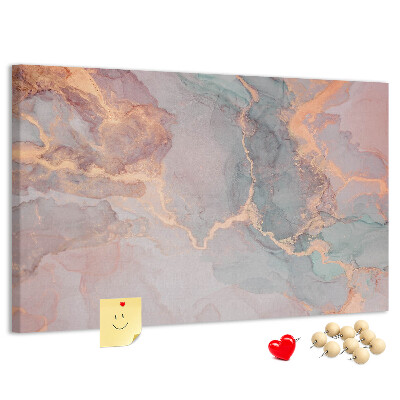 Panou din pluta Model abstract în nuanțe pastelate