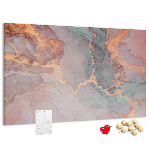 Panou din pluta Model abstract în nuanțe pastelate