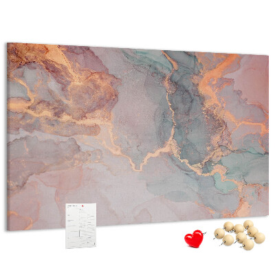 Panou din pluta Model abstract în nuanțe pastelate