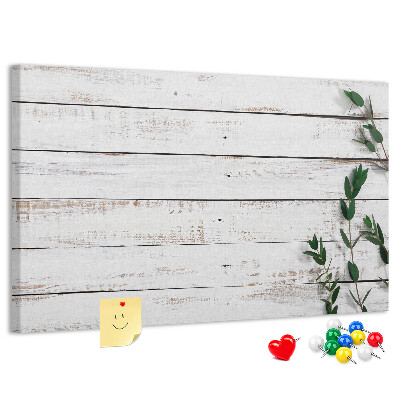 decor rustic cu ramuri verzi
