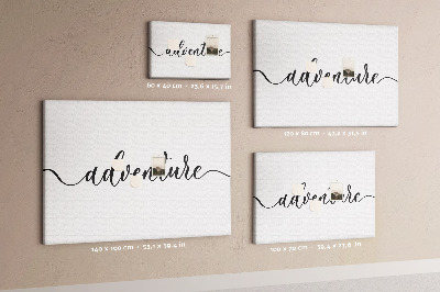 Panou de pluta O călătorie creativă în aventuri necunoscute