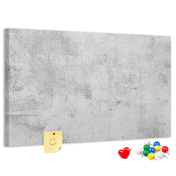 Panou din pluta Model gri de beton cu textură.