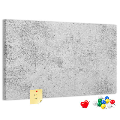 Panou din pluta Model gri de beton cu textură.