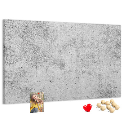 Panou din pluta Model gri de beton cu textură.