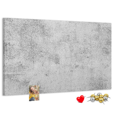 Panou din pluta Model gri de beton cu textură.