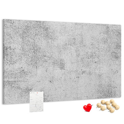 Panou din pluta Model gri de beton cu textură.