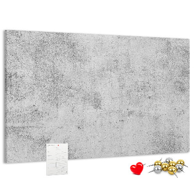 Panou din pluta Model gri de beton cu textură.