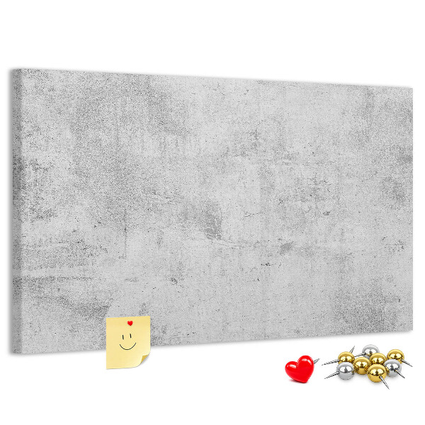 Panou din pluta Model gri de beton cu textură.