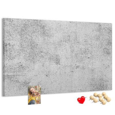 Panou din pluta Model gri de beton cu textură.