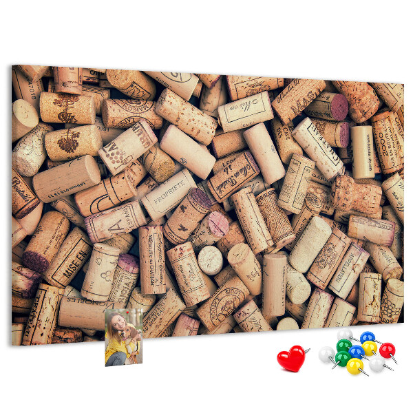 Panou de pluta Plută de vin în diverse modele.