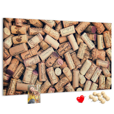 Panou de pluta Plută de vin în diverse modele.