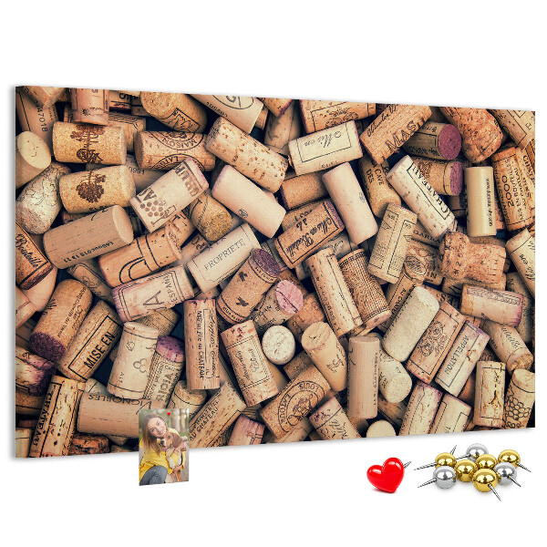 Panou de pluta Plută de vin în diverse modele.