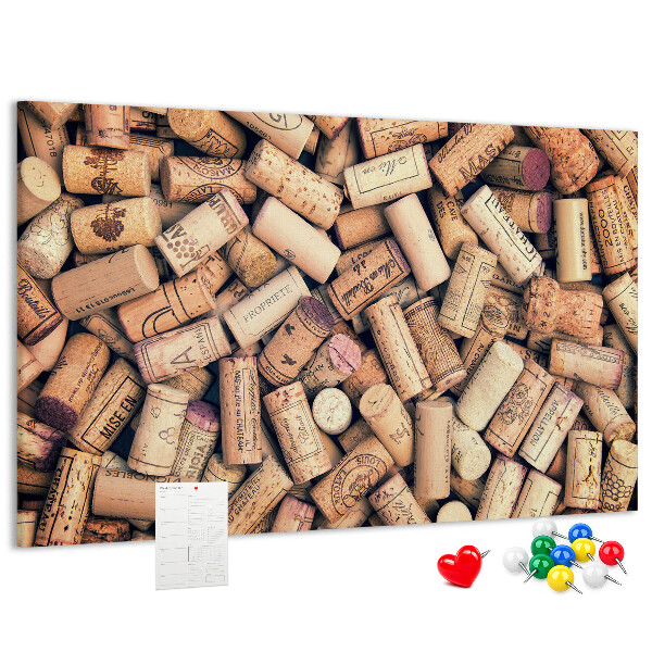 Panou de pluta Plută de vin în diverse modele.