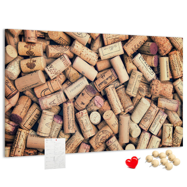 Panou de pluta Plută de vin în diverse modele.