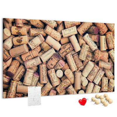 Panou de pluta Plută de vin în diverse modele.