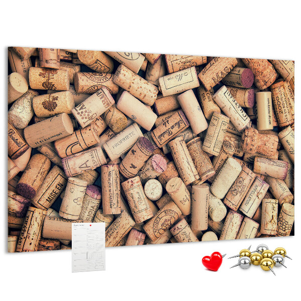 Panou de pluta Plută de vin în diverse modele.