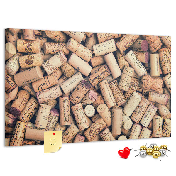 Panou de pluta Plută de vin în diverse modele.