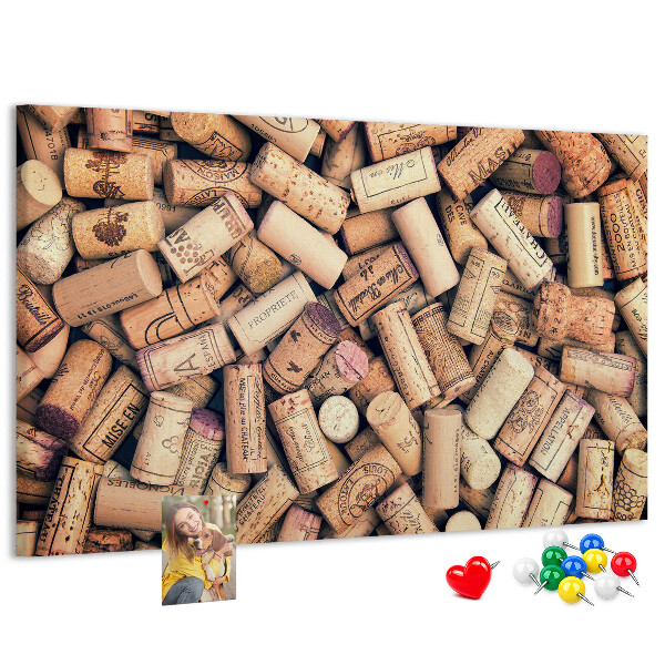 Panou de pluta Plută de vin în diverse modele.