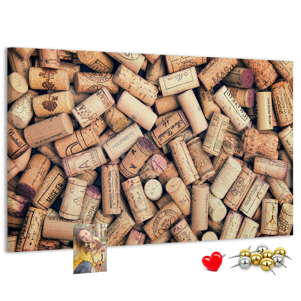 Panou de pluta Plută de vin în diverse modele.