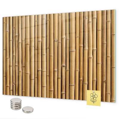 Tablă magnetică Bețe de bambus