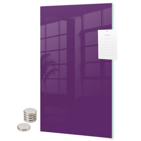 Tablă magnetică pentru magneti Violet