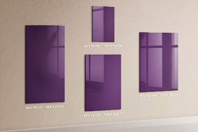 Tablă magnetică pentru magneti Violet