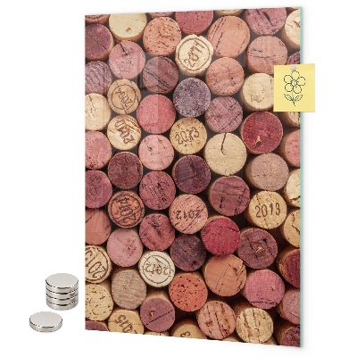 Tablă magnetică pentru magneti Dopuri de vin