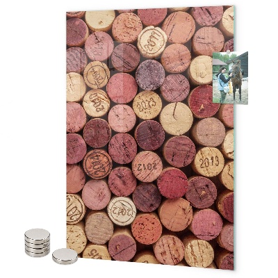 Tablă magnetică pentru magneti Dopuri de vin